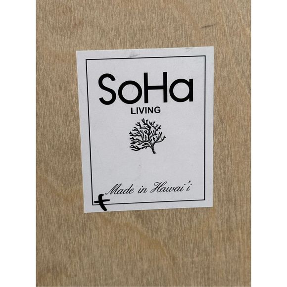 501. SoHa Living Happy Easter in Hawaii Nei 7x10 wall decor w/ Rope - Picture 4 of 5